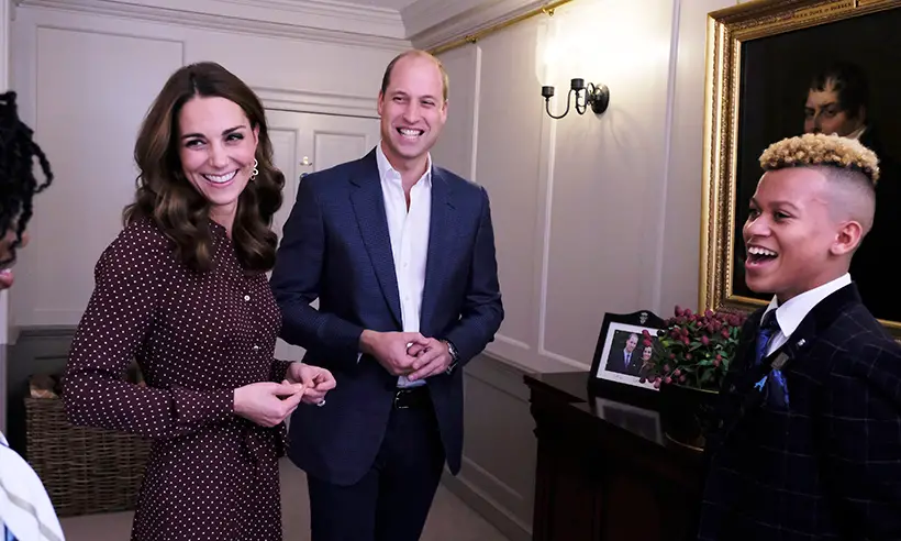 Duke and Duchess of Cambridge gave reception to BBC One Teen Hereos