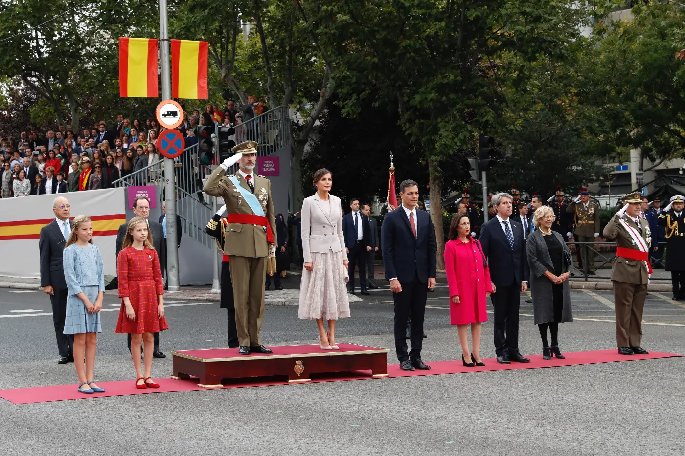 King Felipe and Queen Letizia at National Day 4