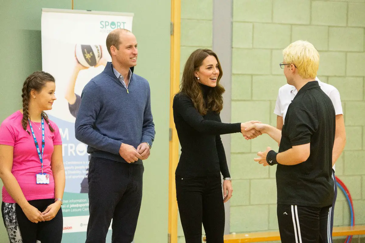 Duke and Duchess of Cambridge visited Coach Core in Essex