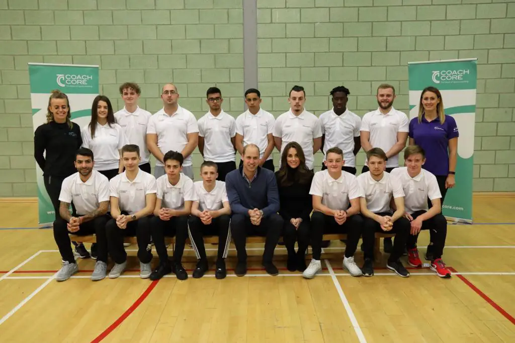 The Duke and Duchess of Cambridge visited Coach Core in Essex