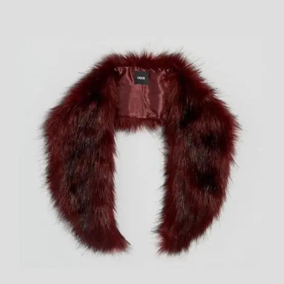 ASOS Faux Fur Mini Slot Through Collar