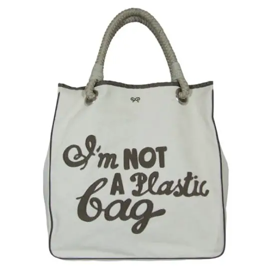 Anya Hindmarch Im not a plastic bag tote