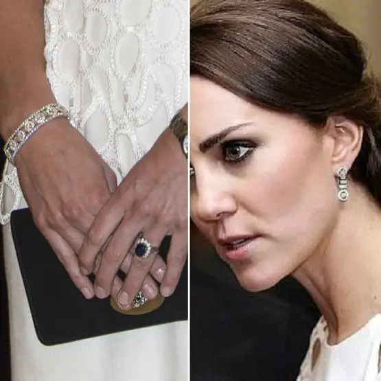Diamond Deco Earrings and Bracelet