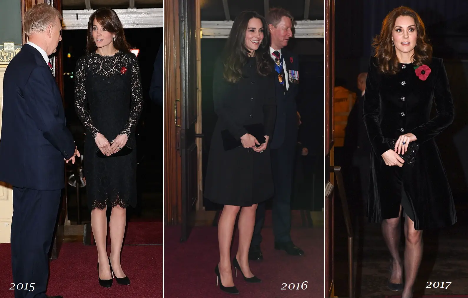 The Duchess of Cambridge at the Annual Festival of Remembrance