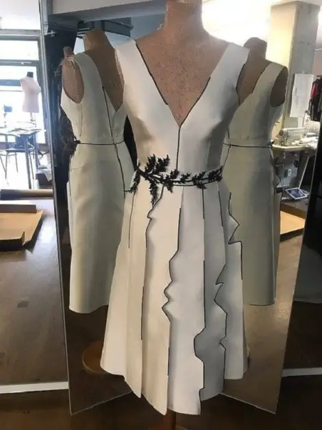 Gosia Baczyńska Monochrome Dress
