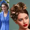 Juliette Millinery Golden Rose Headband