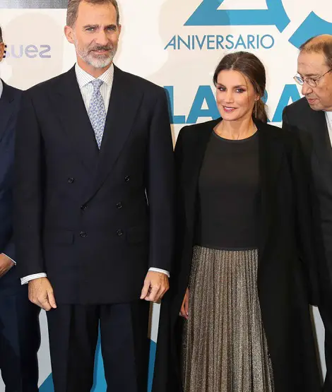 King Felipe and Queen Letizia at La Razon Anniversary 2 Copy