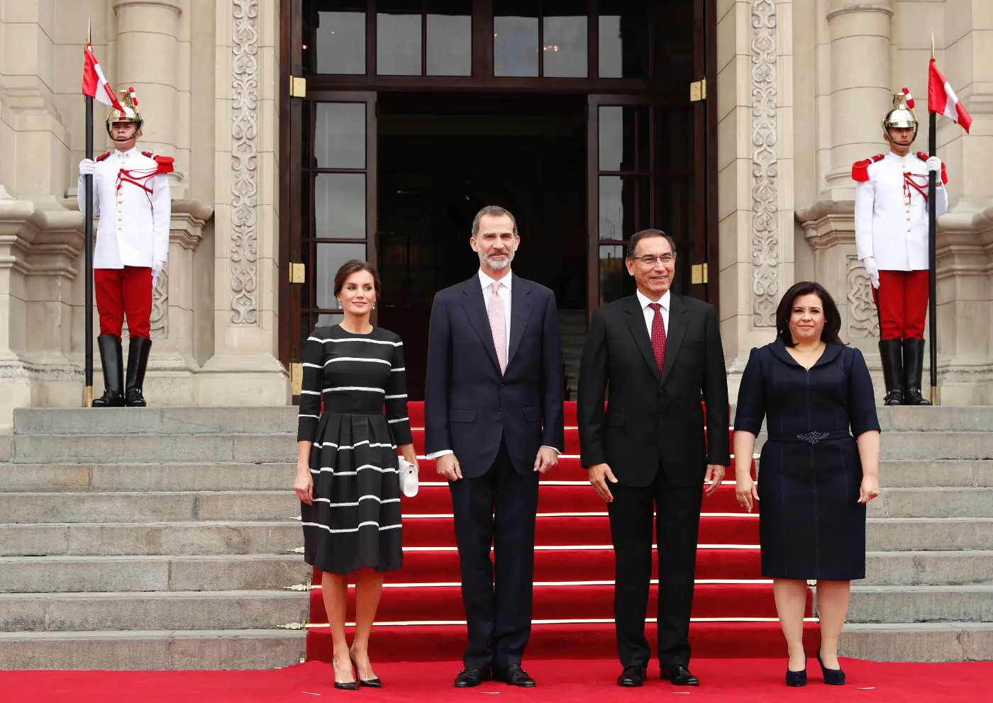 King Felipe and Queen Letizia's Day 1 in Peru
