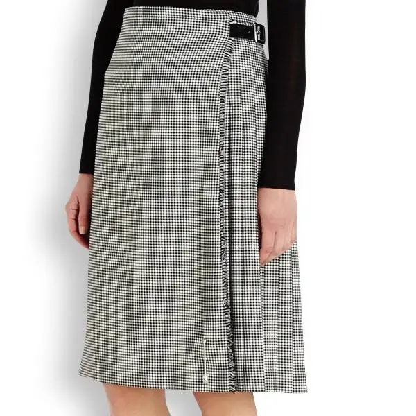 Le Kilt Houndstooth Skirt | RegalFille | Duchess of Cambridge