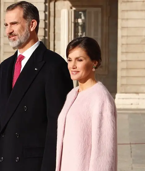 Queen Letizia and King Felipe hosted Chiense President and First lady at palace 4 Copy