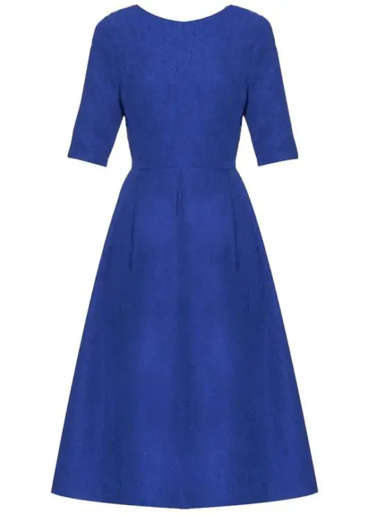 Saloni Martine Cobalt Blue Dress