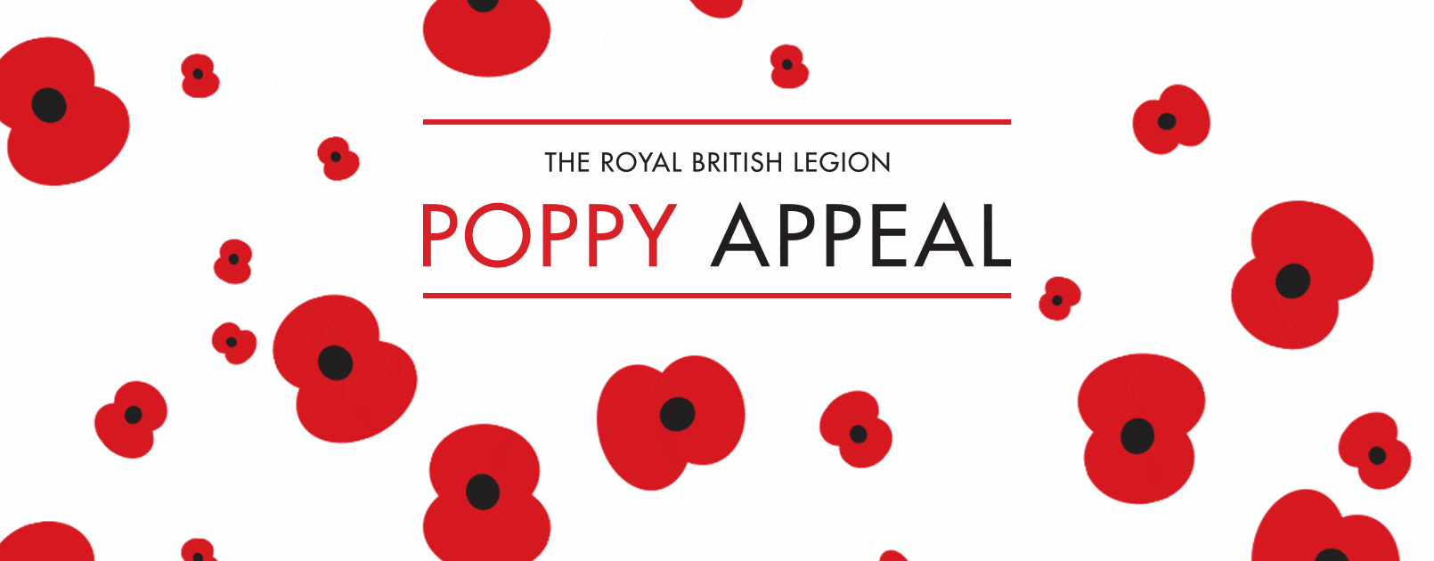 The Poppy appeal is a big part of yearly remembrance week. During the remembrance period, the members of the royal family wear a red poppy. 