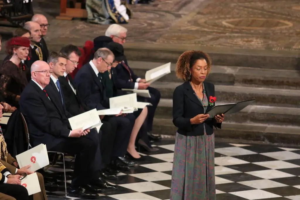 Royal Family at Special service at Westminster Abbey to mark the centenary of Armistice Day