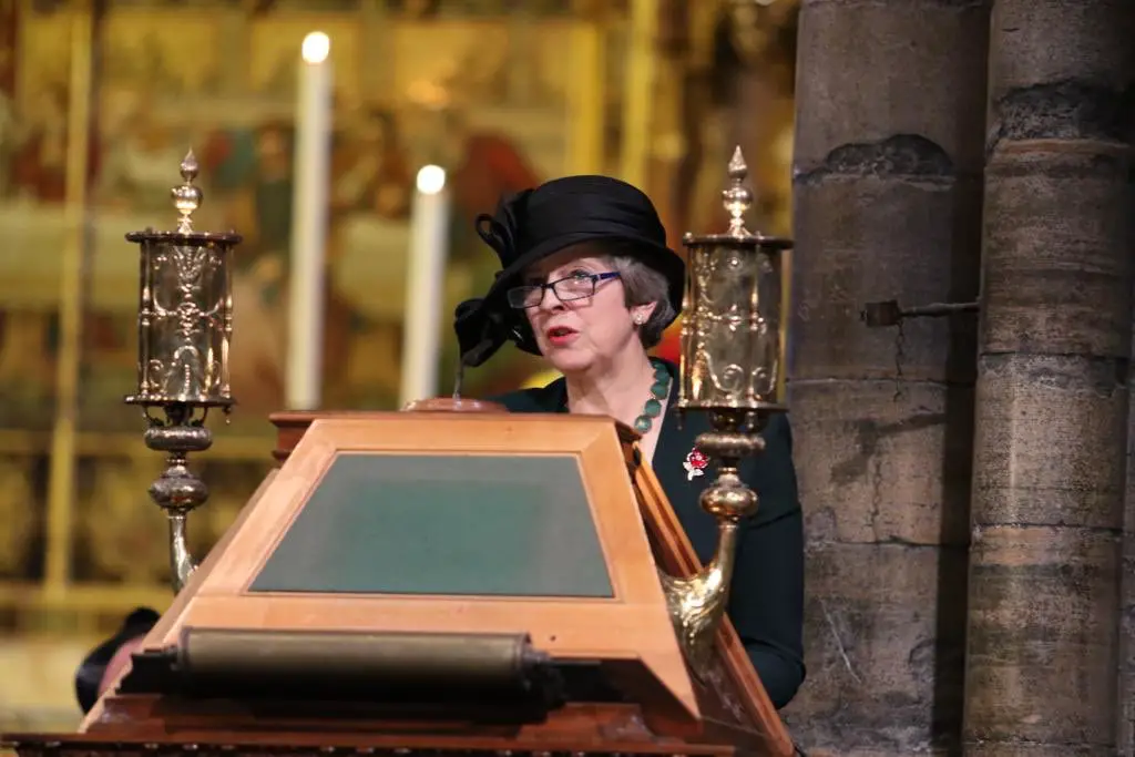 Special service at Westminster Abbey to mark the centenary of Armistice Day