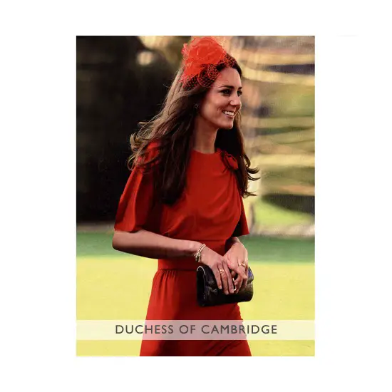 The Duchess of Cambridge carried Aspinal of London Eaton Clutch