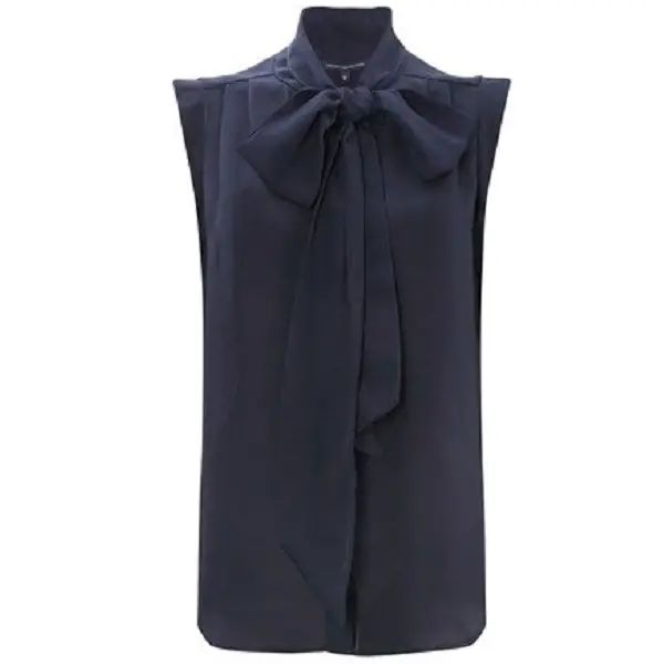 French Connection Silky Tie Top
