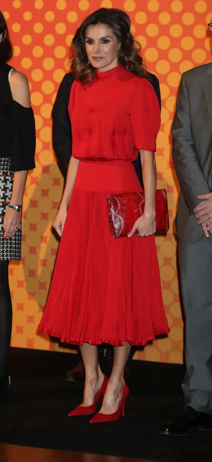Queen Letizia at Fashion Awards