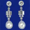 Queen's Bahrain Pearl Drop Earrings