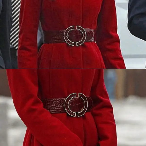 The Duchess of Cambridge wore Reiss Bessie Belt