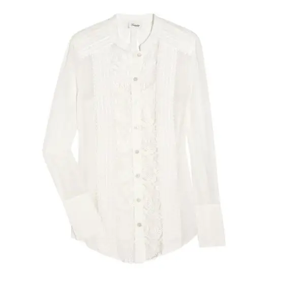 Temperley London Rodeo cotton and silk blend shirt