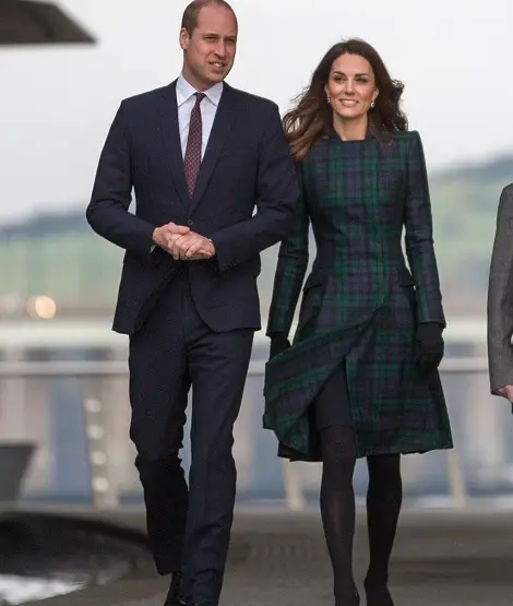 Duke and Duchess of Cambridge in Dundee Sctoland