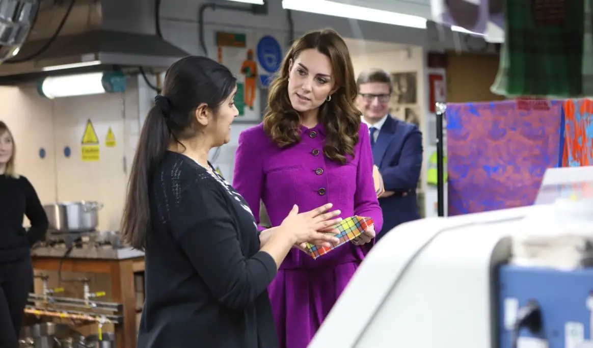 The Duchess of Cambridge visited The Royal Opera House in London