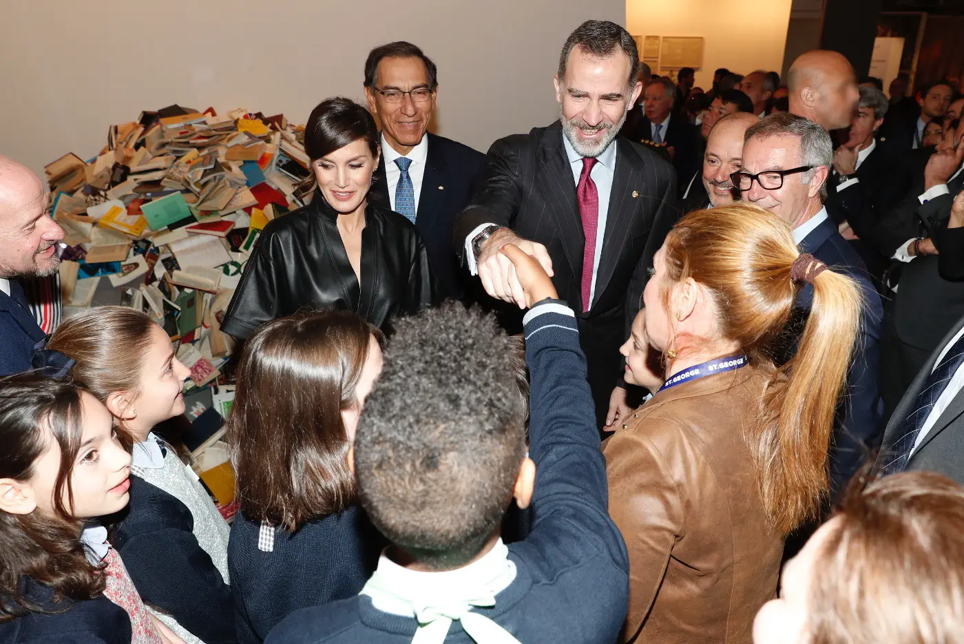 Queen Letizia of Spain attended Art Fair