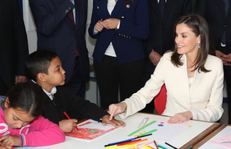 Queen Letizia Brought Back Her Engagement Suit on Day 2 of Morocco ...