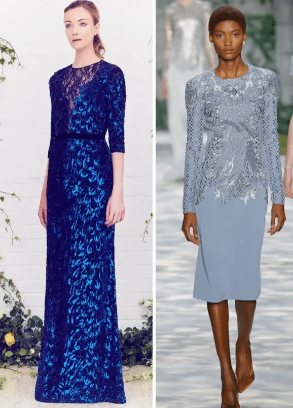 Jenny Packham Blue Sheath Dress | RegalFille | Duchess of Cambridge ...