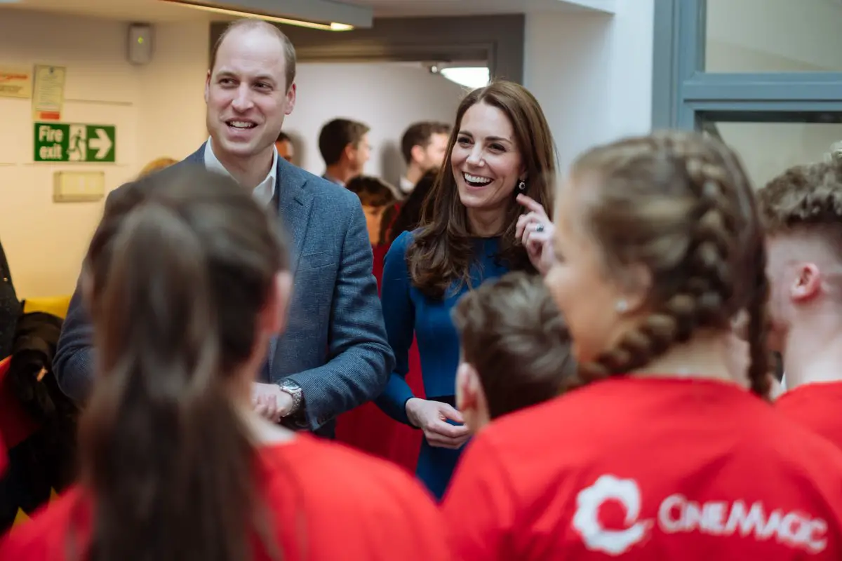 The Duke and Duchess of Cambridge during their Northern Ireland visit