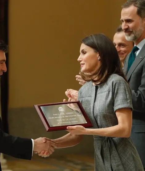 King Felipe and Queen Letizia at National Research Awards