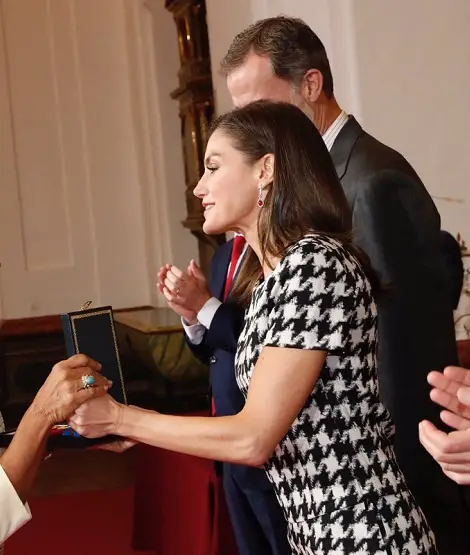 King Felipe and Queen Letizia presented Gold Merits 2