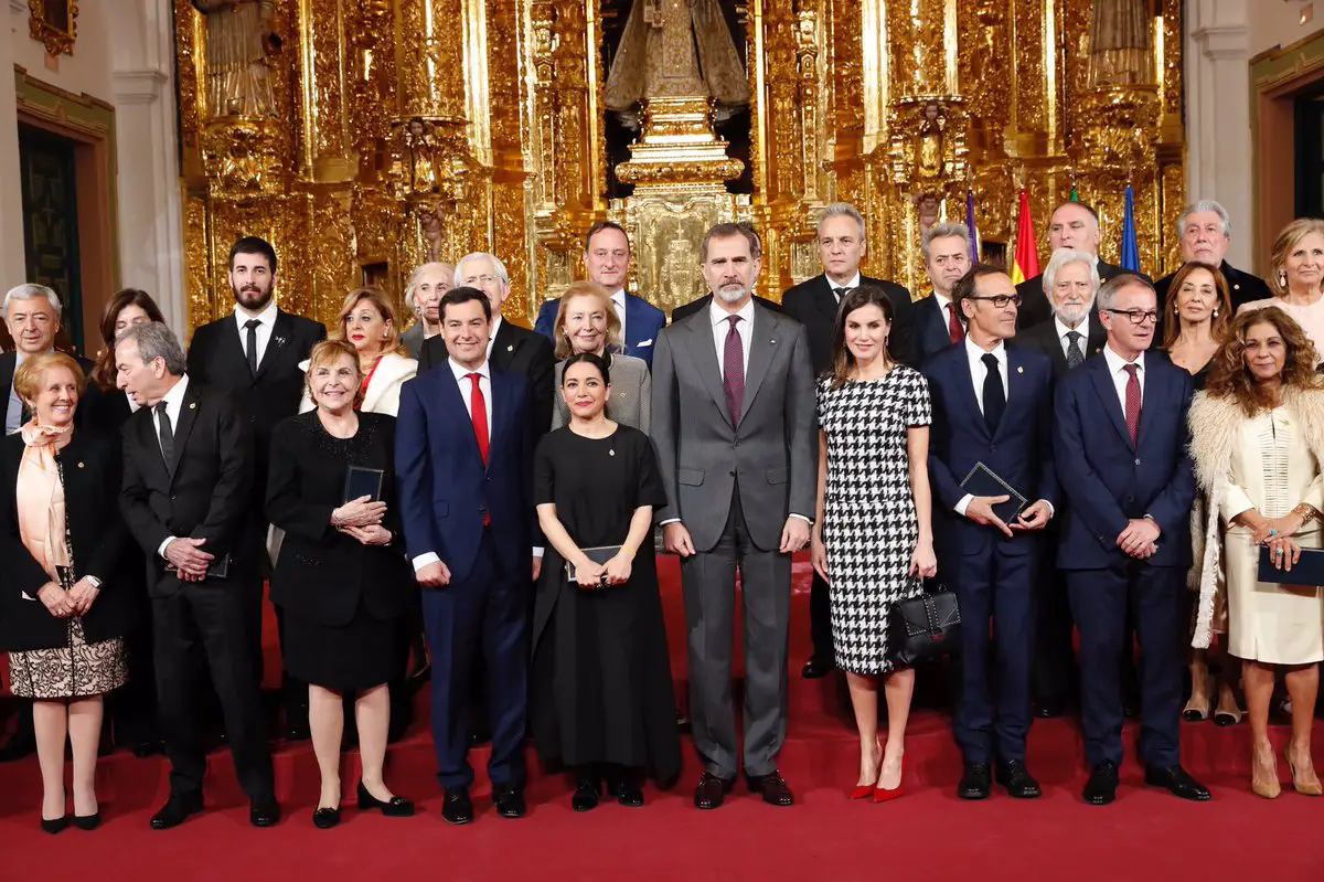 King Felipe and Queen Letizia presented Gold Merits of the year in Madrid