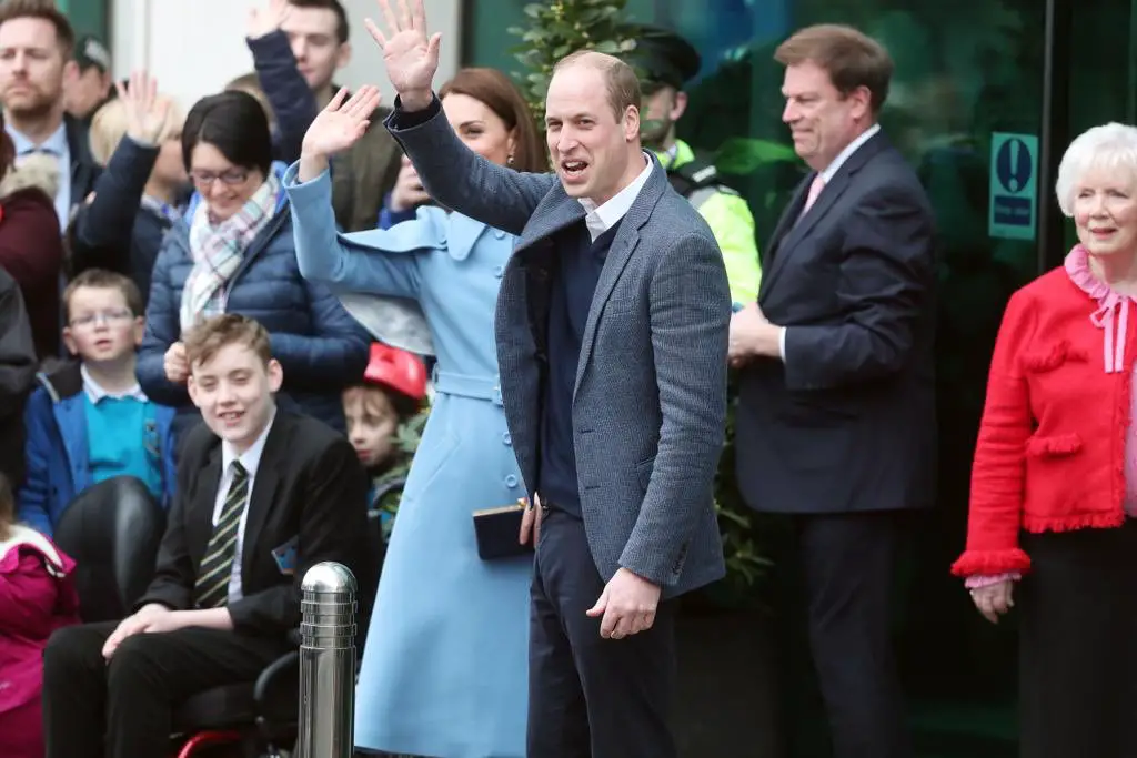 The Duke and Duchess of Cambridge visited Ballymena in Northern Ireland