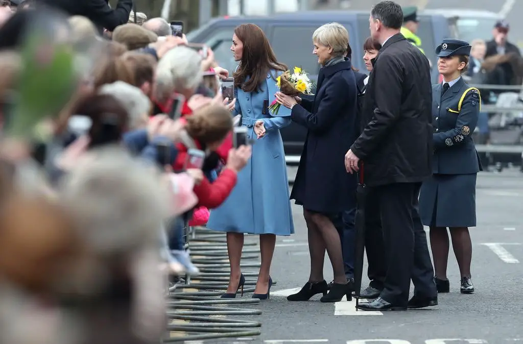 The Duke of Cambridge meeting with public in Northern Ireland 