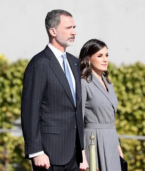 Queen Letizia and King Felipe of Spain started Morocco Visit 5