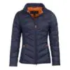 The Duchess of Cambridge wore Barbour Navy Women’s Longshore Quilted Jacket
