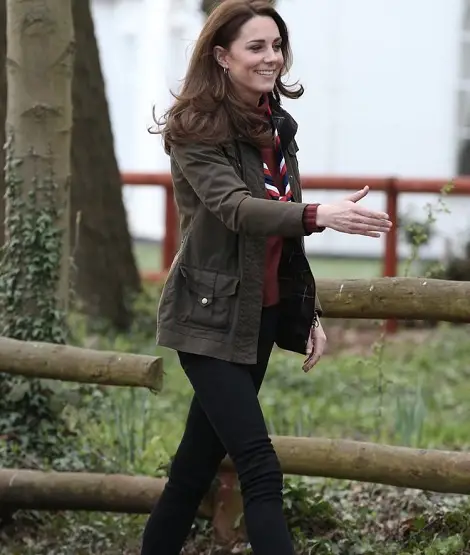 Duchess of Cambridge visited Gilwell Park to meet Scouts