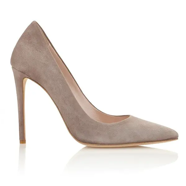 The Duchess of Cambridge was wearing her Emmy London Rebecca Cinder Suede Pumps