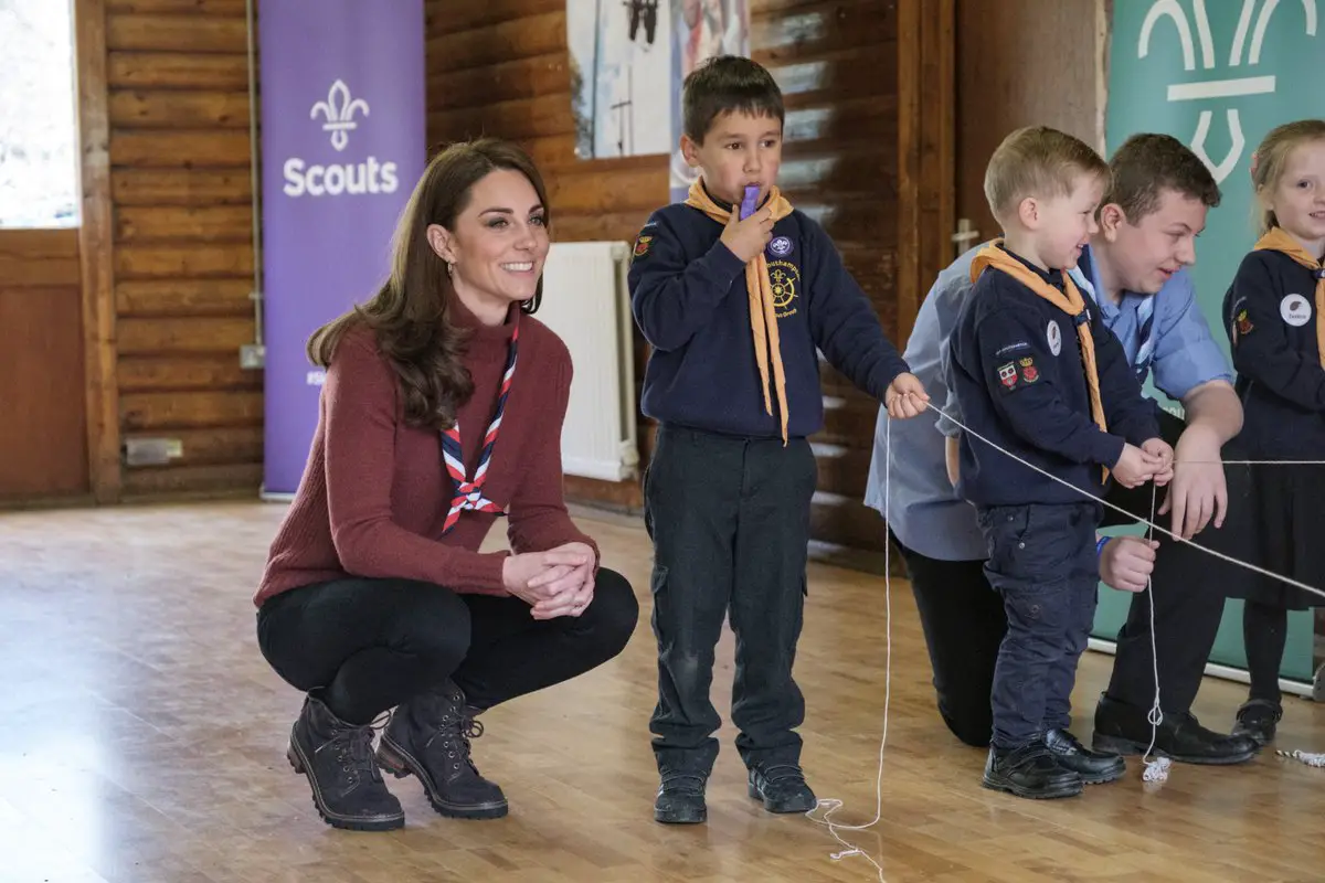 The Duchess of Cambridge joined a number of sessions with young children