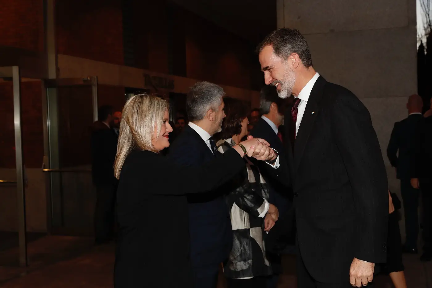 King Felipe and Queen Letizia of Spain attended the XVII Concert tribute to the victims of terrorism at the National Music Auditorium in Madrid