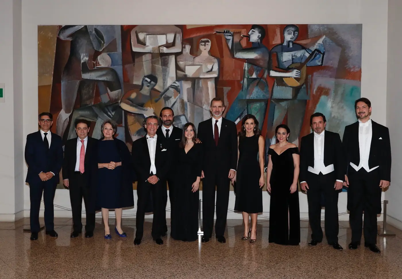 King Felipe and Queen Letizia of Spain at Concert Tribute to Terrorisim Victims in Madrid