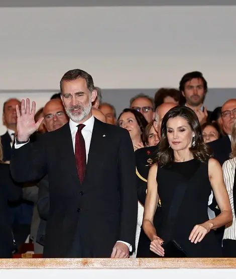 King Felipe and Queen Letizia at Concert