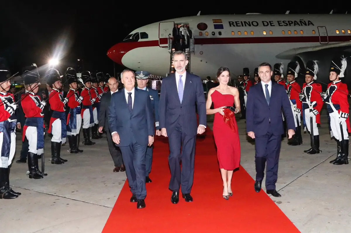 King Felipe and Queen Letizia hosted a reception in Argentina