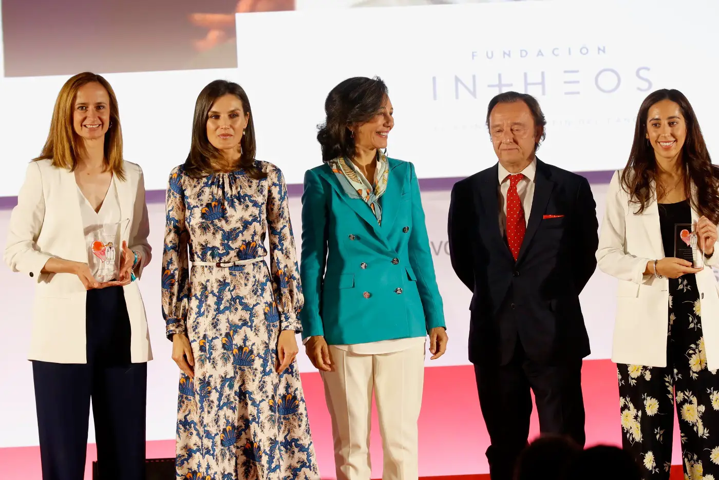 Queen Letizia of Spain presided over the award ceremony of the XI Call for Social Projects of Banco Santander