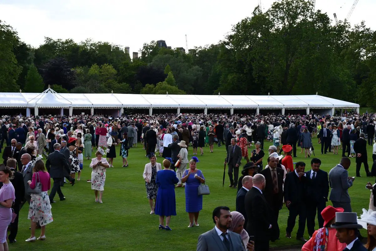Over the course of each year, The Queen welcomes over 30,000 guests to spend a relaxed summer afternoon in the beautiful gardens of Buckingham Palace or the Palace of Holyroodhouse