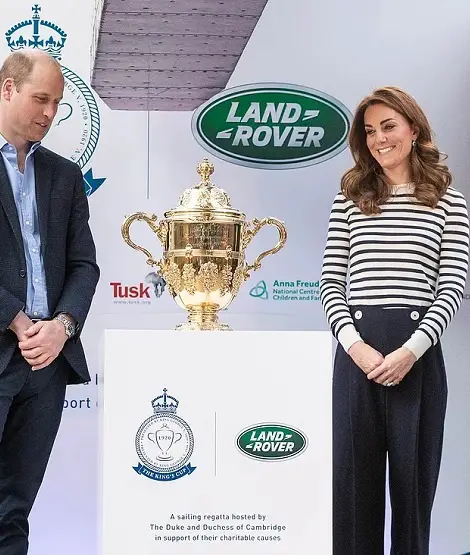 Kate with King's Cup