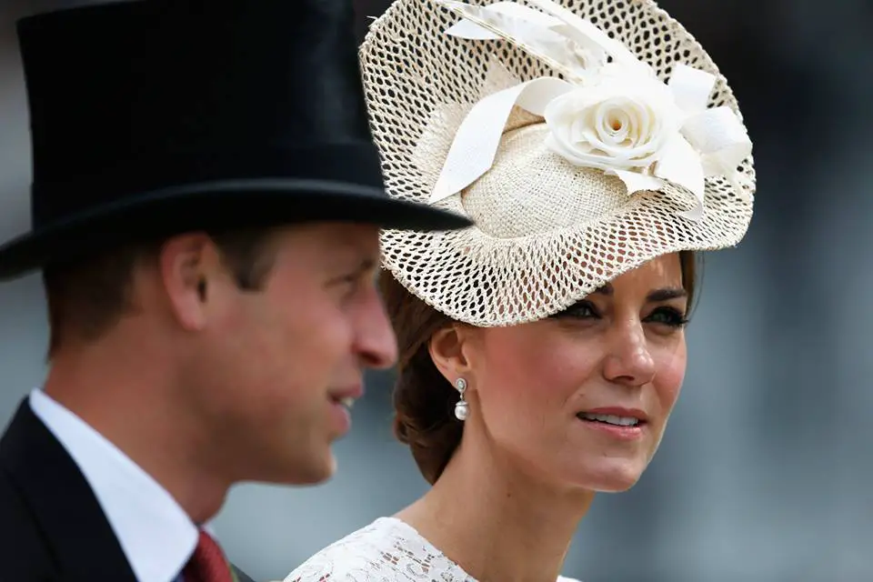 Duchess of Cambridge wore Jany Taylor Una hat at Royal Ascot in 2016