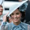 Duchess of Cambridge wore Philip Treacy Blue Hat on Royal Ascot