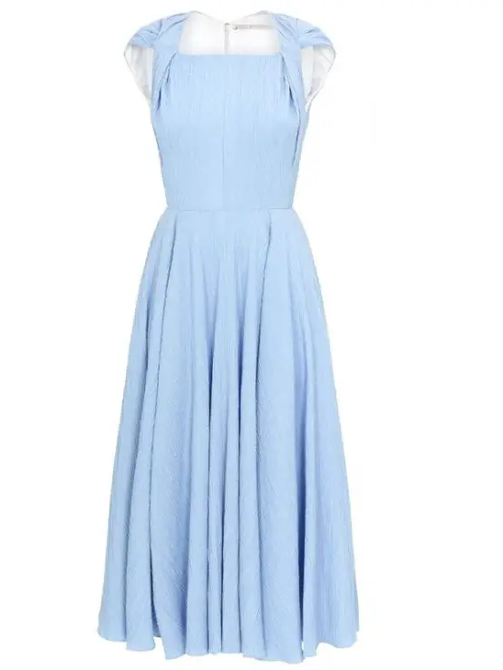 Emilia Wickstead Jordin A-Line Cotton-Blend Dress